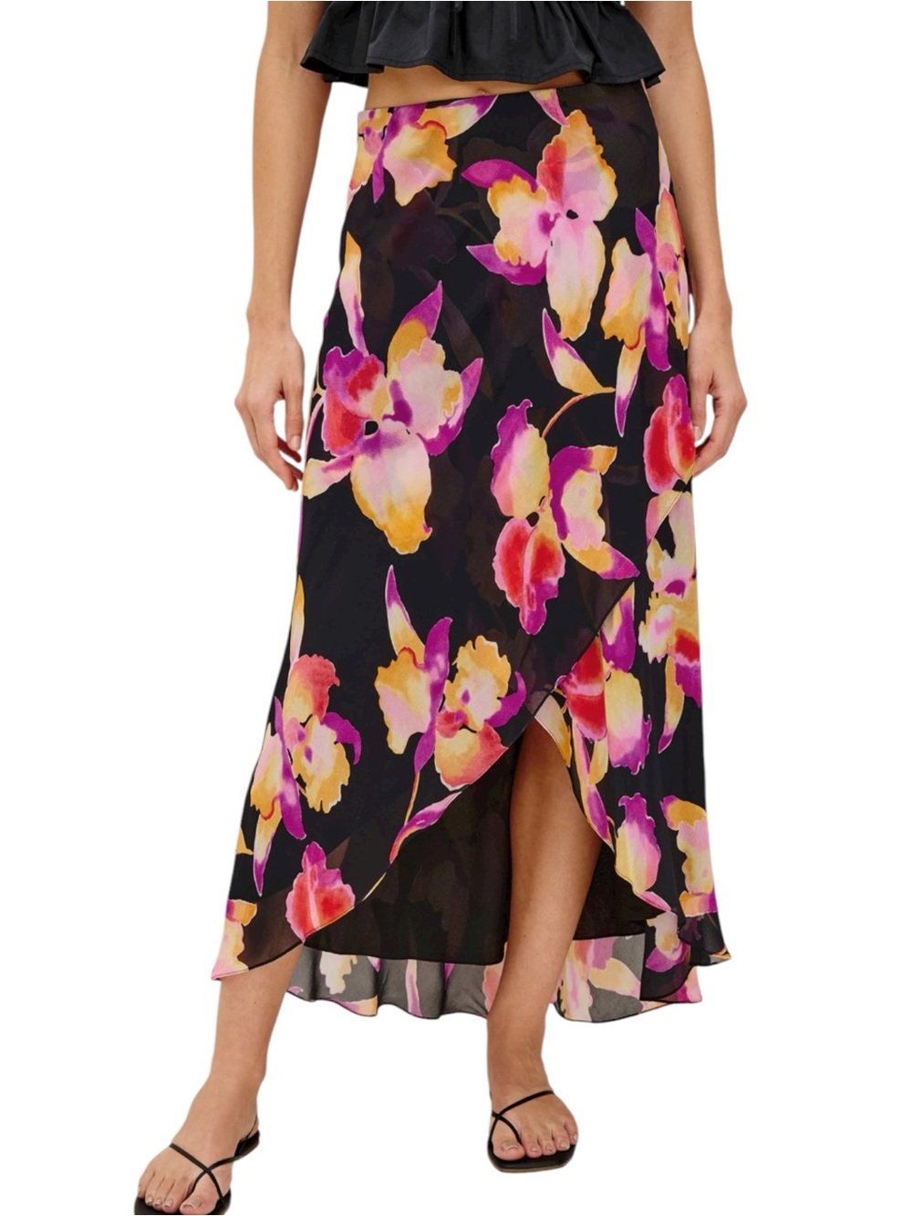 Rails Lenora Skirt Dusk Orchid Large NWT